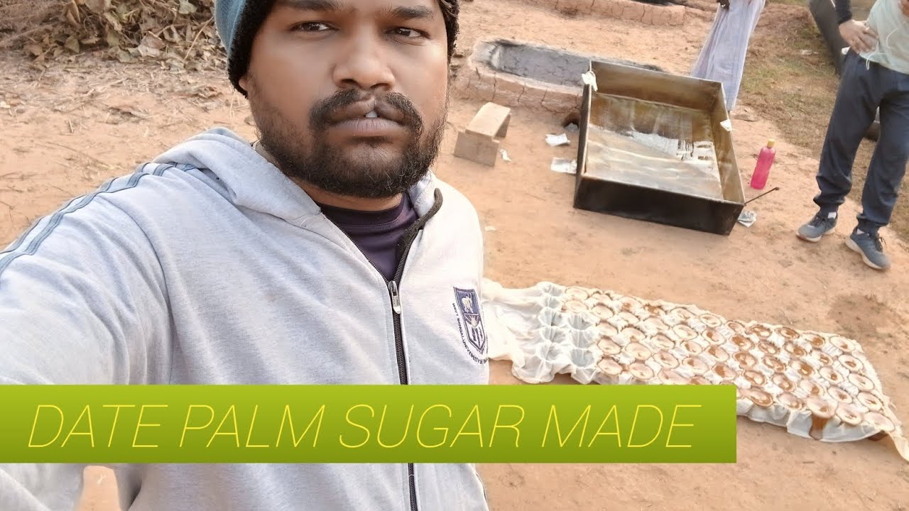SUGAR AND PATALI MADE PROCESS FROM DATE PALM JUICE