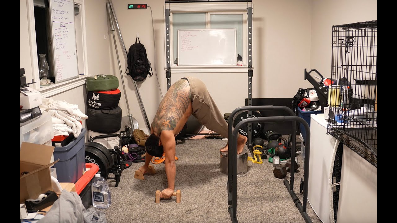 Day 38: Full 20-Minute Raw Push Workout | Down to 199 lbs (16 lbs transformation)