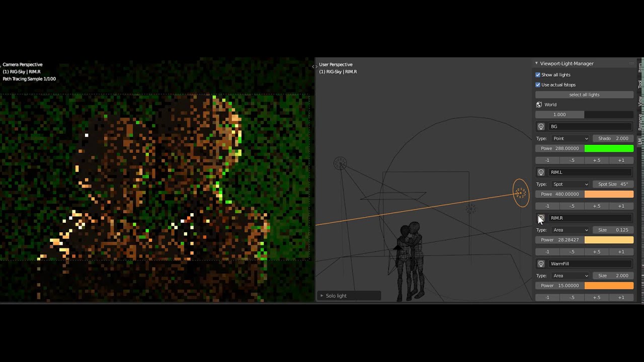 Blender Light Manager