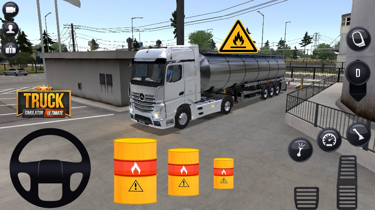 High-Risk Flammable Delivery 🚚🔥💥 | Truck Simulator Ultimate ⚠️