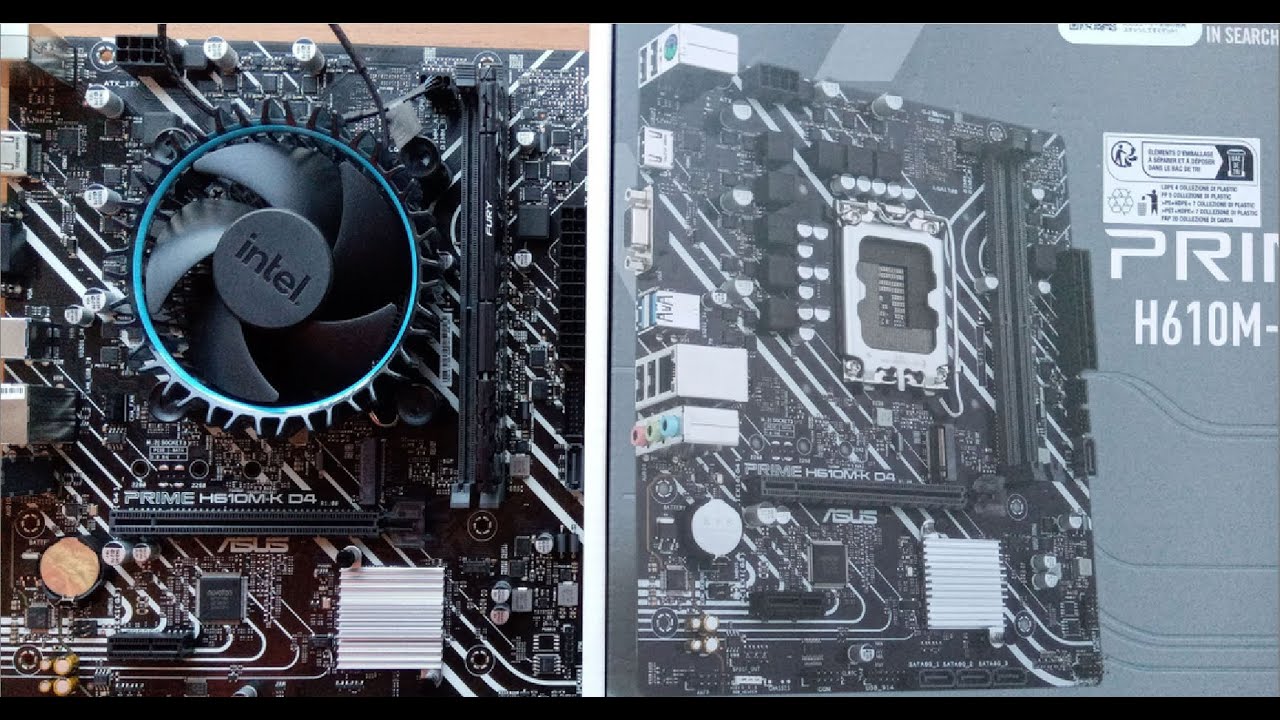 Обновляем биос на Asus Prime H610M K D4