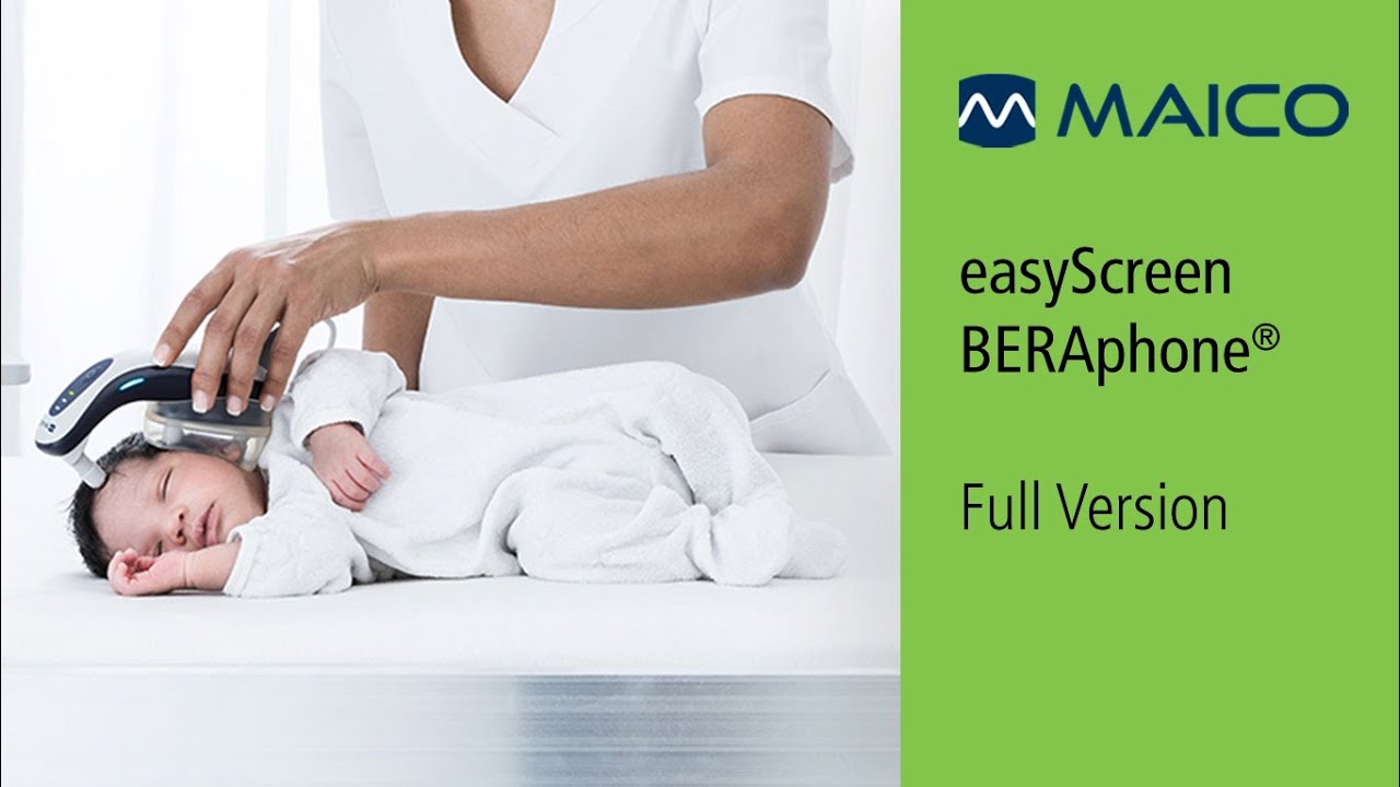easyScreen BERAphone® | ABR |  MAICO Training | Hearing Screening Diagnostic Tests