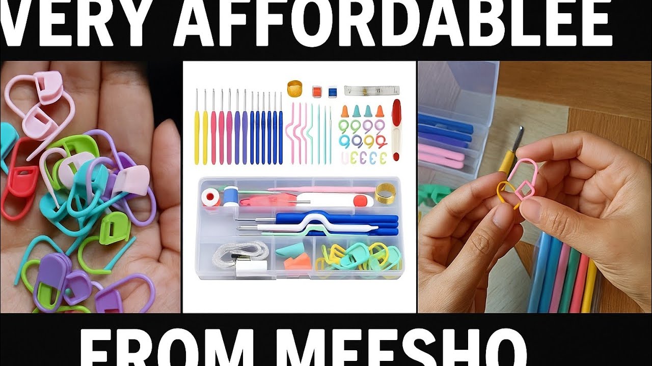 ||Crochet Tools Review||Messho #foryou #crocheting #productreview #crochetchannel 