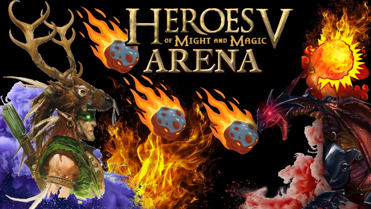 OPAŁ Z MROCZNYCH ELF&Oacute;W w Heroes 5 PvP Arena