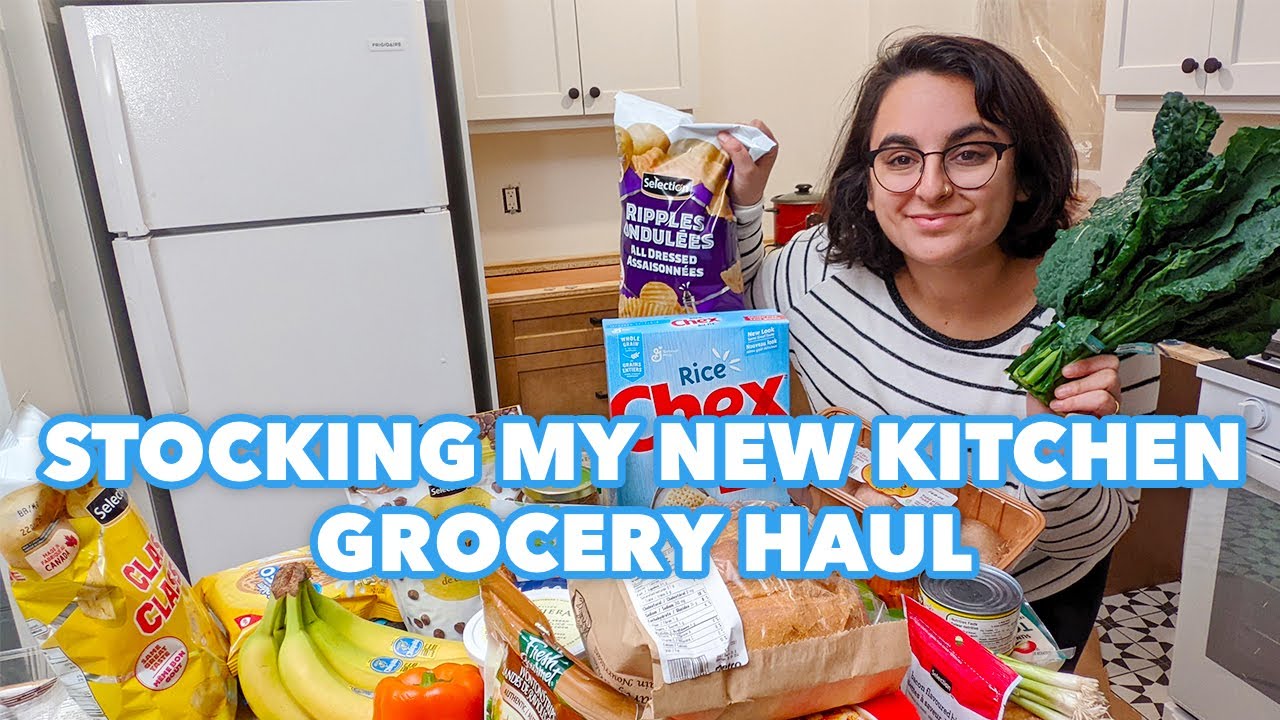 Stocking My New Kitchen | GROCERY HAUL