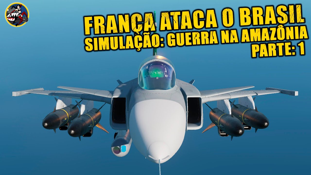 SIMULAÇÃO: (França x Brasil) A Batalha pela Internacionalização da Floresta Amazônica (PARTE 1/2)
