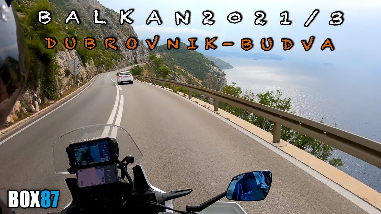 Balkan Motorradreise 2021 Teil 3 - Dubrovnik - Budva