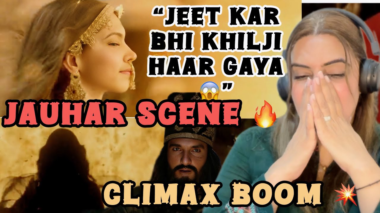 Padmavati Ka Sab Se Bara Sacrifice 😢 | Khilji Reh Gaya Hairaan | Padmaavat Climax Reactionpart 9