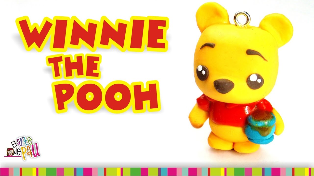 Winnie the Pooh Polymer Clay Tutorial / Winnie Pooh de Arcilla Polimérica