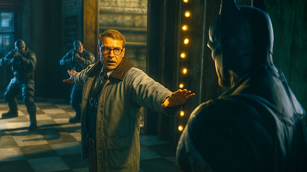 Брюс наконец заслужил доверие Джима Гордона — Batman Arkham Origins