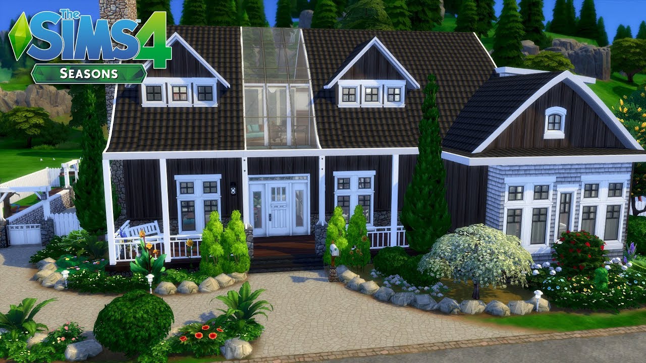 The Sims 4 - All Seasons Family Home! (House Build)