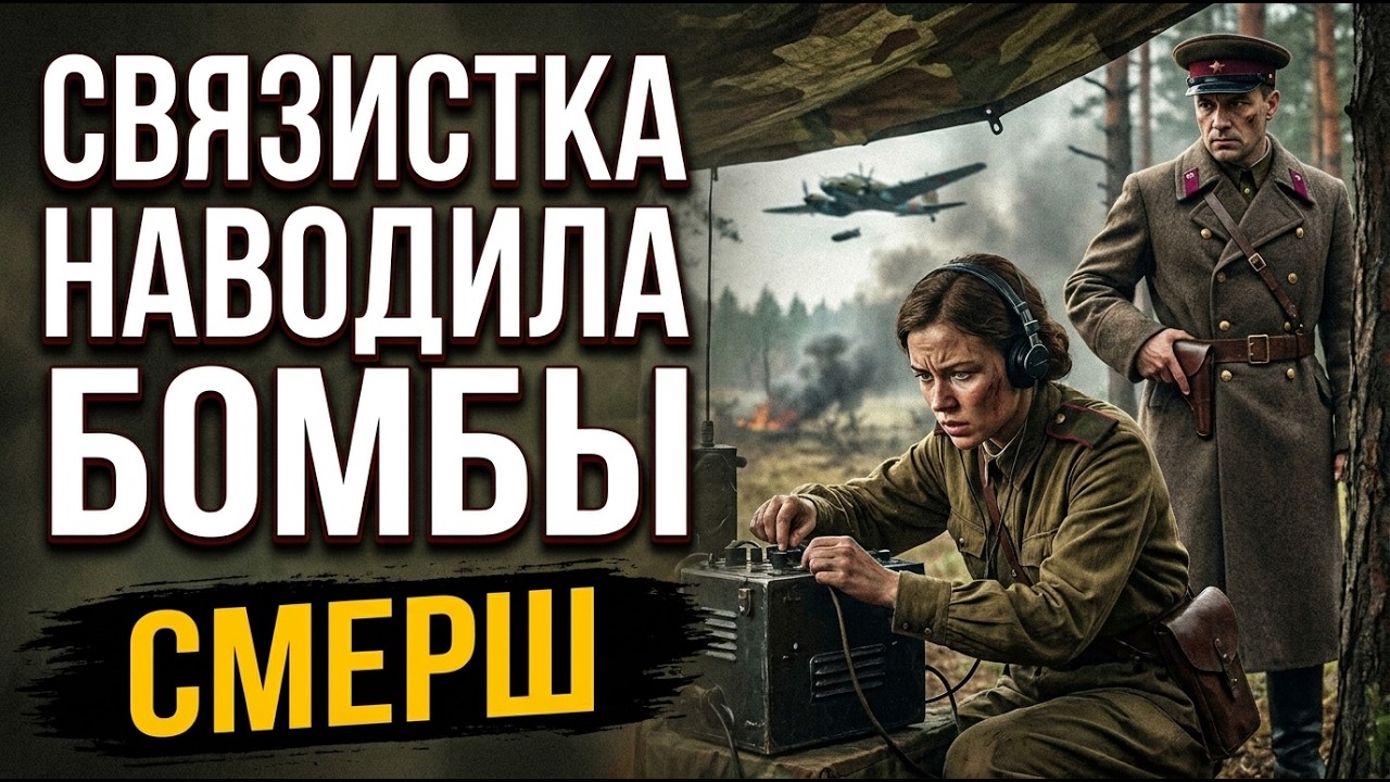 A female radio operator guided bombers to their positions &ndash; Operation SMERSH 1943