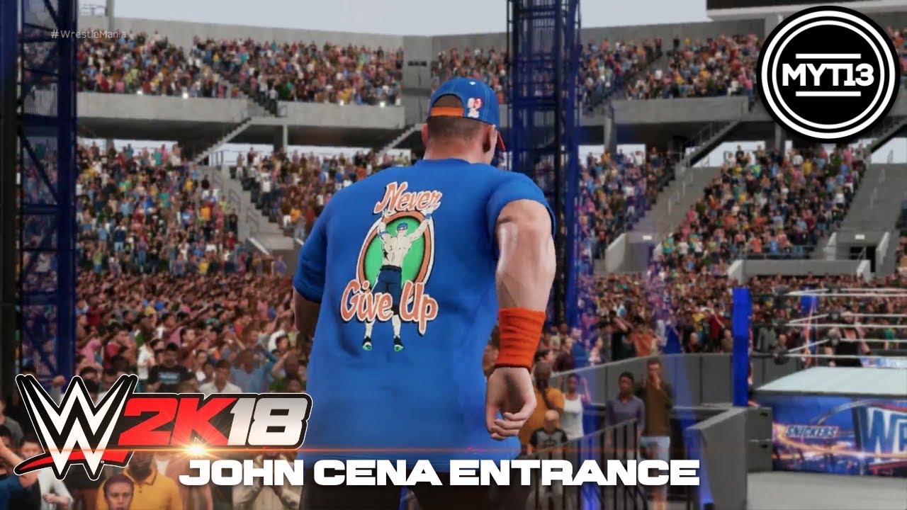WWE 2K18 - John Cena WrestleMania - Full Entrance