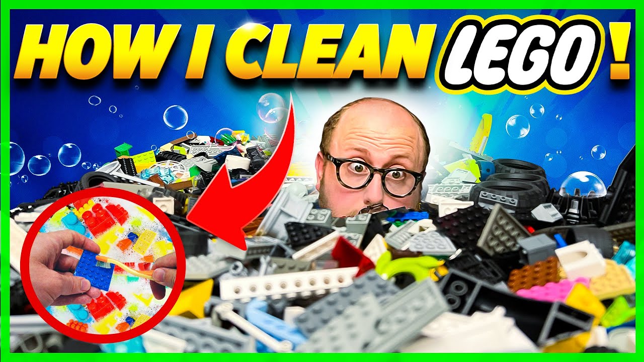 🚿 Очистка 35 фунтов LEGO! 🚿