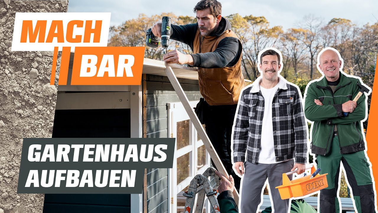 Gartenhaus aufbauen | OBI