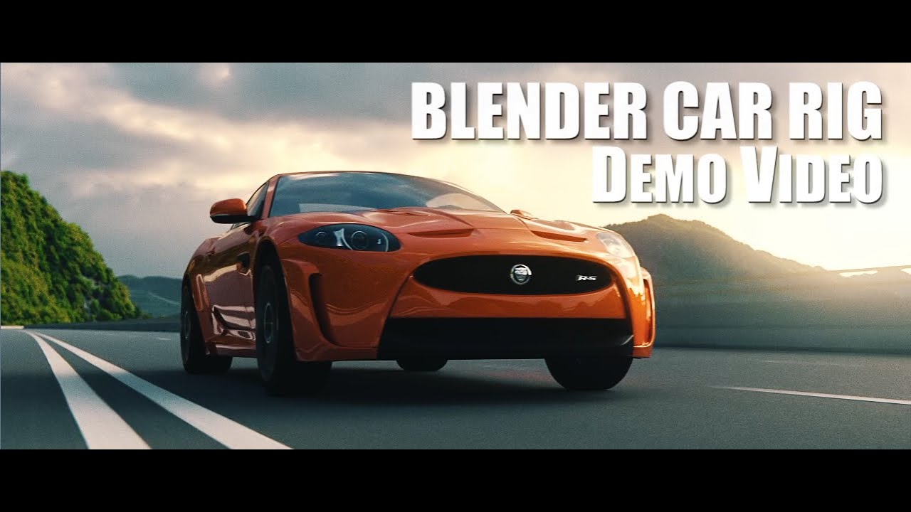 Blender Car Rig - Feature Demo