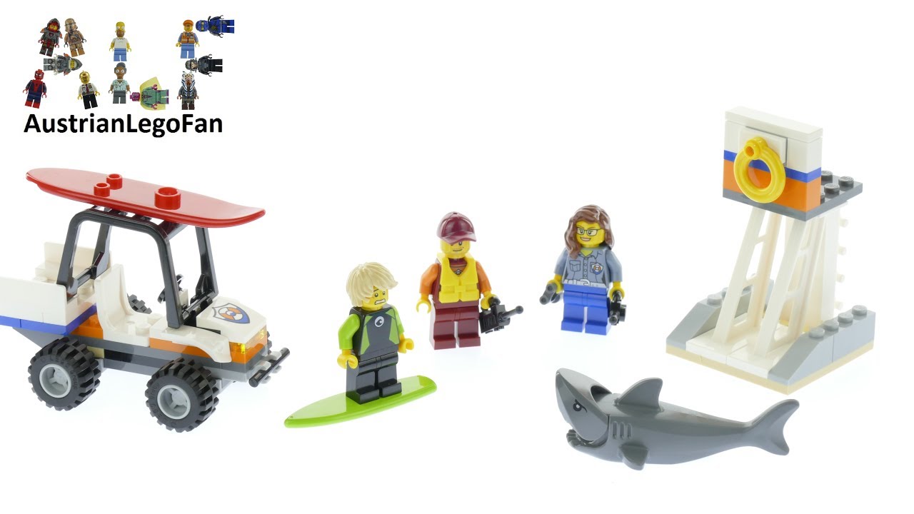 Lego City 60163 Coast Guard Starter Set - recenzja Lego Speed ​​Build