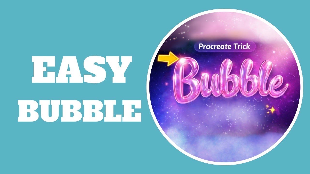 How to Create a Realistic Bubble Brush in Procreate | Full Step-by-Step Tutorial
