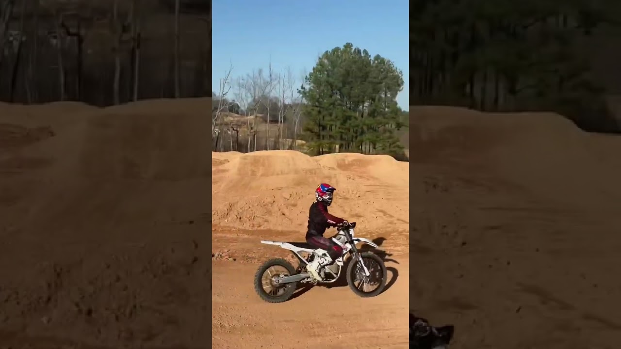 Coty Schock rides my Alta for the first time😂