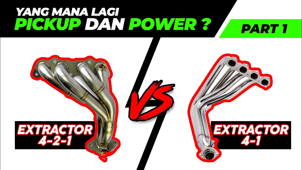 YANG MANA LAGI PICKUP DAN POWER? | Extractor 4-2-1 VS Extractor 4-1 (EXHAUST SYSTEM PART 1)