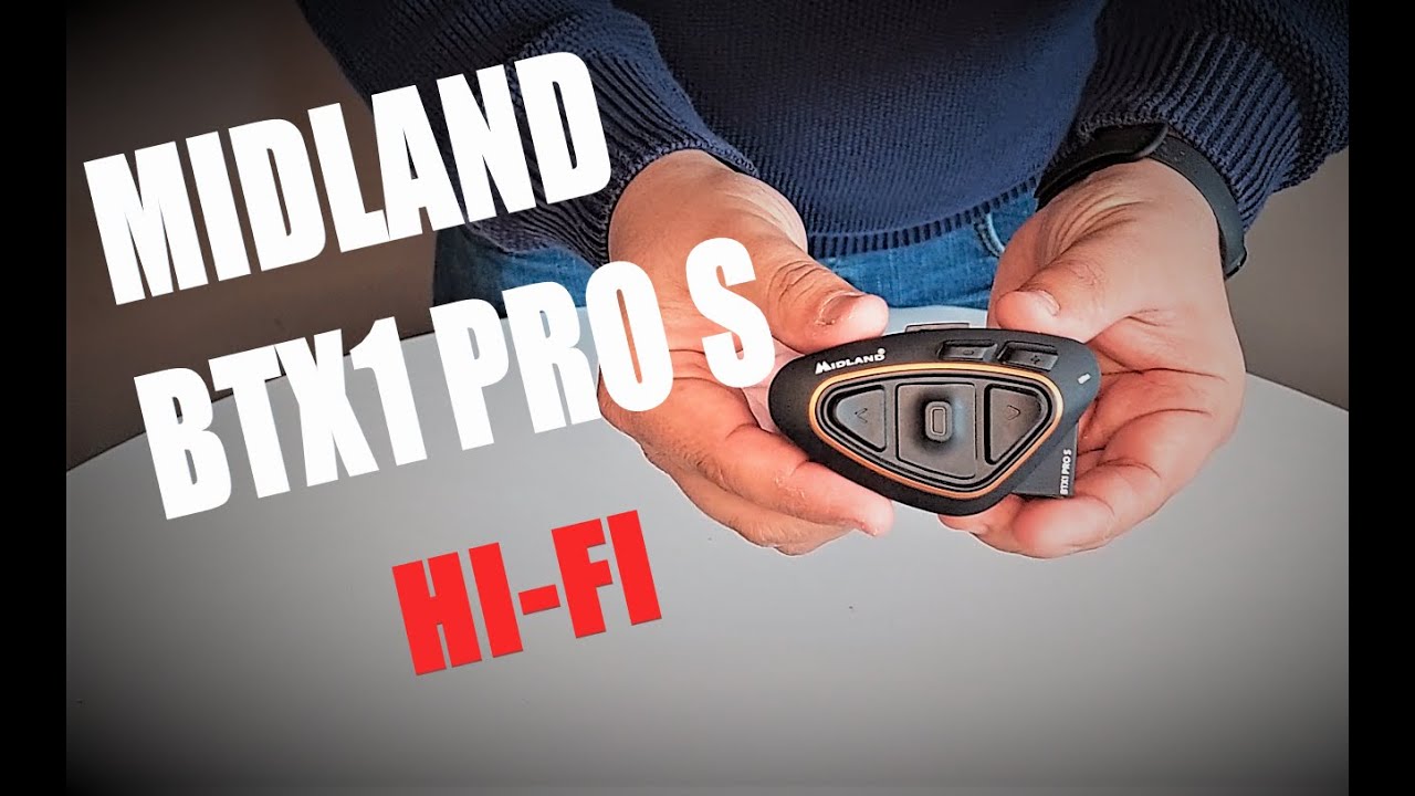 Interfono Midland BTX1 PRO S HI FI
