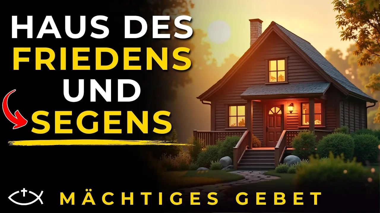Ruf jetzt zum Gebet auf： Gebet zur Reinigung und Segnung deines Zuhauses gegen alles Böse.