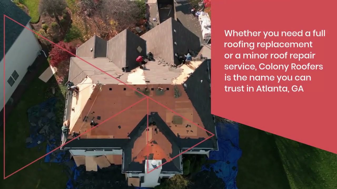 Searching for a Roof Repair or Roof Replacement Contractor in Atlanta, GA? Contact Colony Roofers!