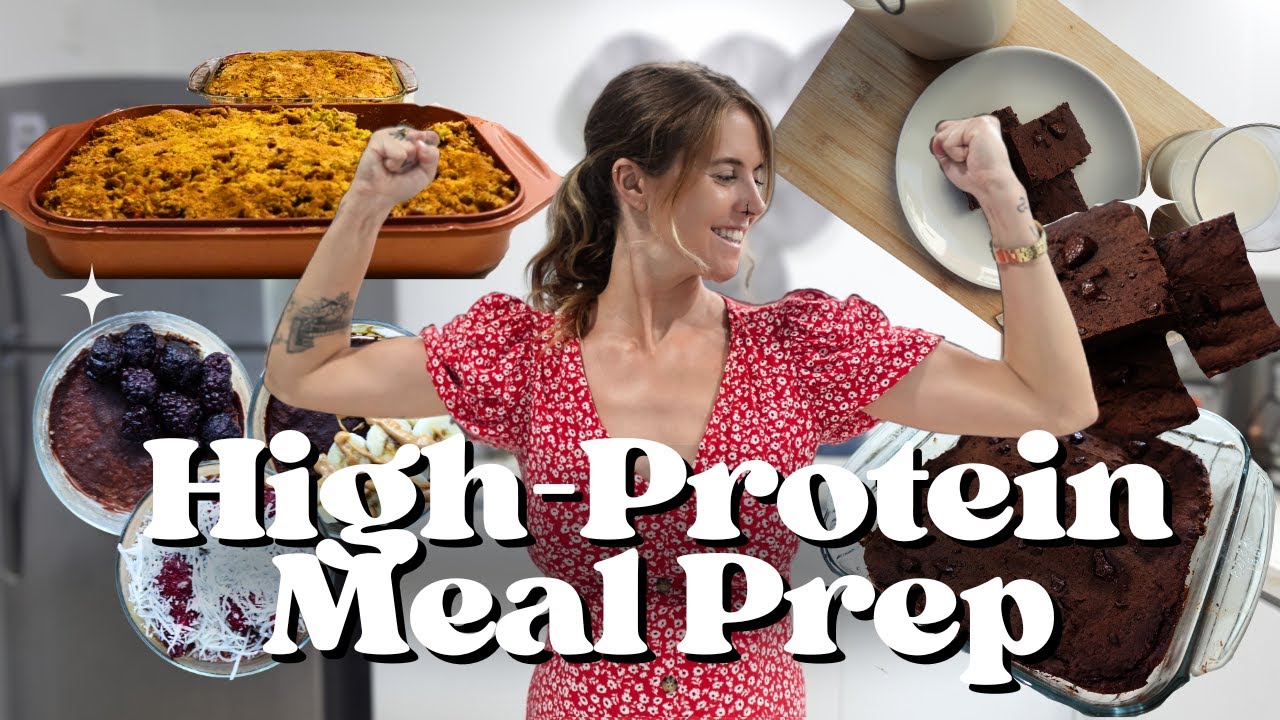This High-Protein Vegan Meal Prep Will Change Your Life!