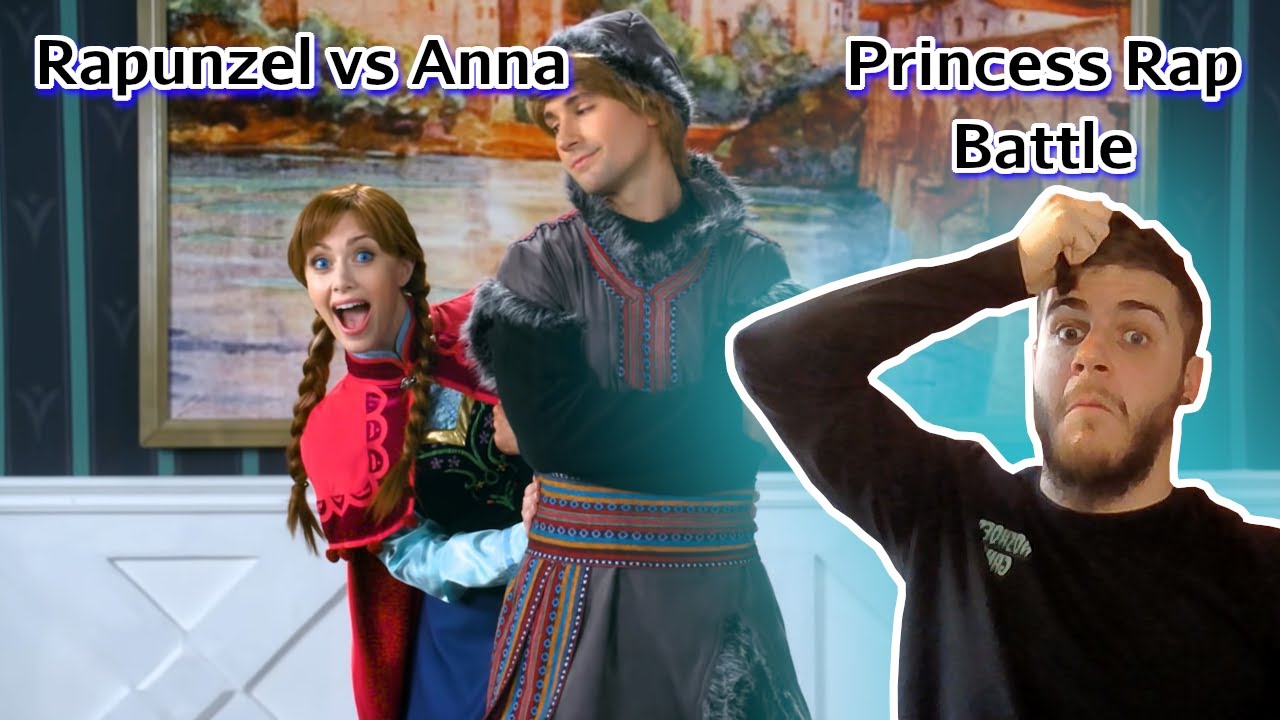 Rapunzel vs Anna | Princess Rap Battle (Reaction)