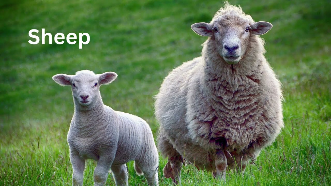 Sounds of Domestic Animals - Cat, Dog, Cow, Goat, Horse, Donkey, Pig and Sheep