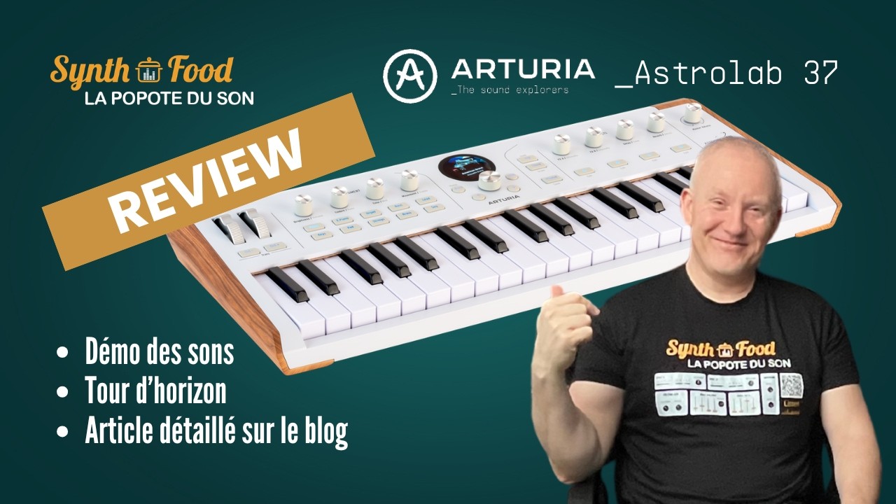Arturia Astrolab 37 petit mais costaud 💪 #arturia #astrolab37