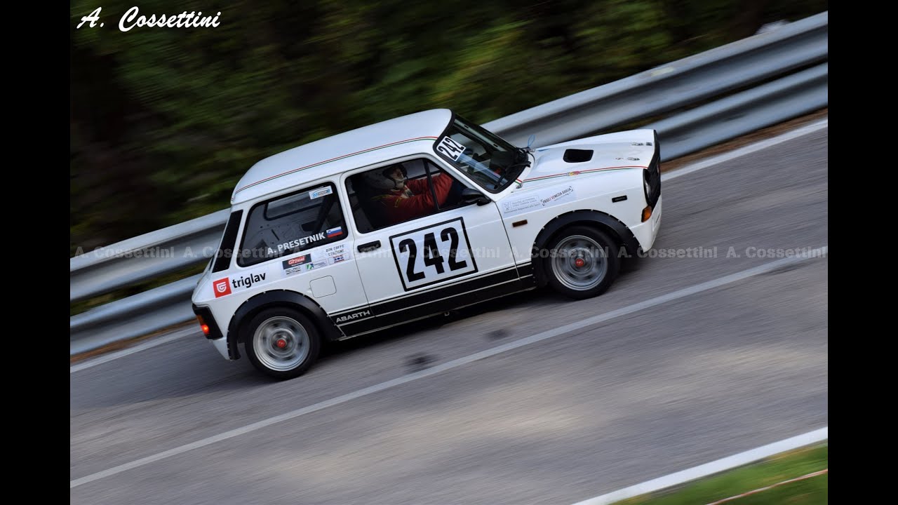 44. Hillclimb Cividale Castelmonte 2021 Onboard- Aleš Presetnik  Autobianchi A112 Abarth Gr.2