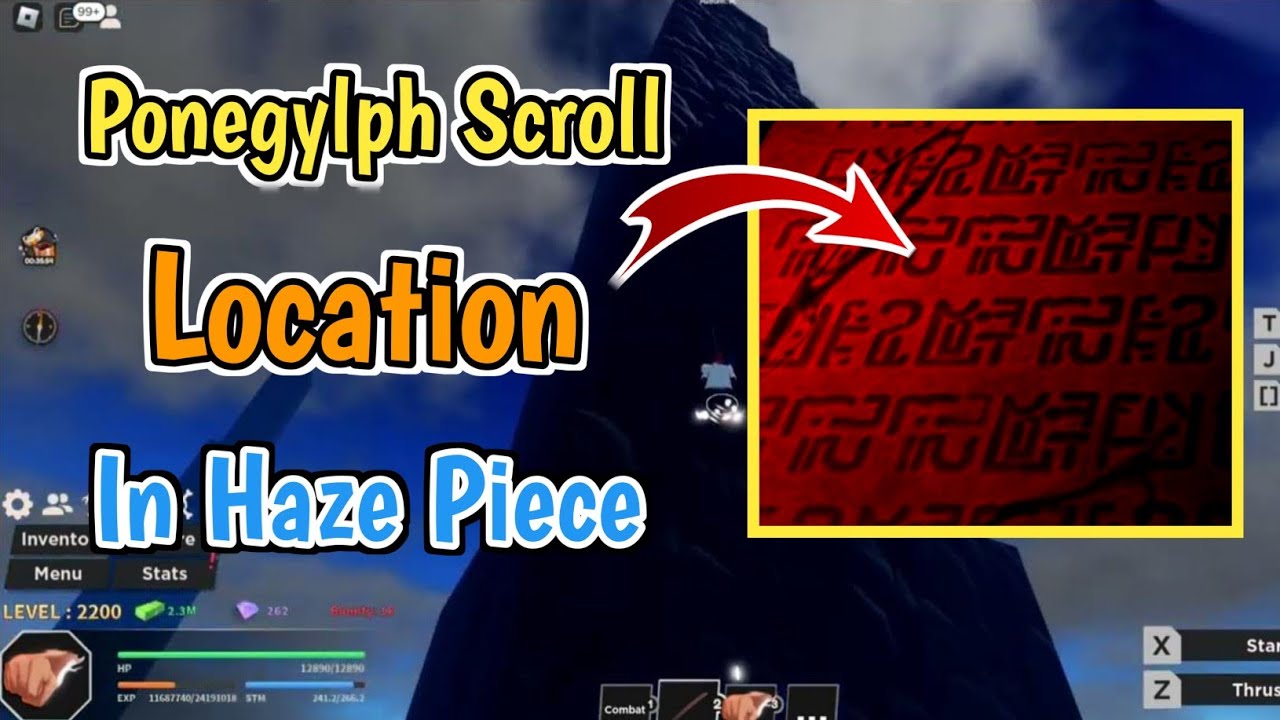 How To Find Ponegylph Scroll In Haze Piece (2024) | Haze Piece Poneglyph Location