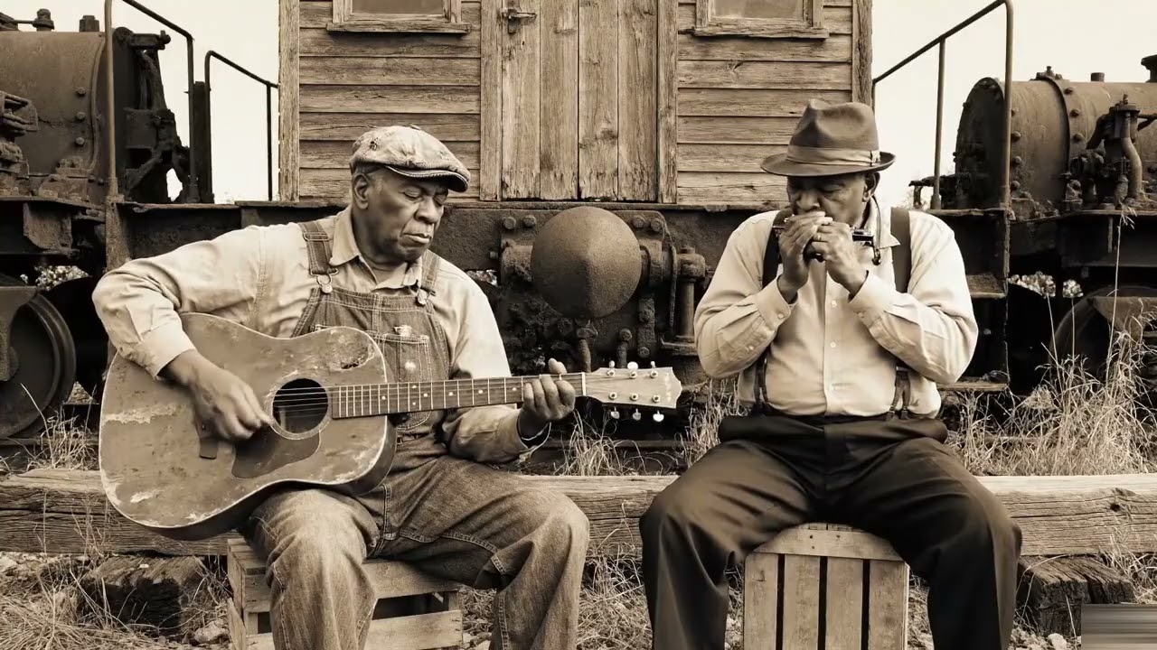 Deep South Blues Beneath the Evening Sky
