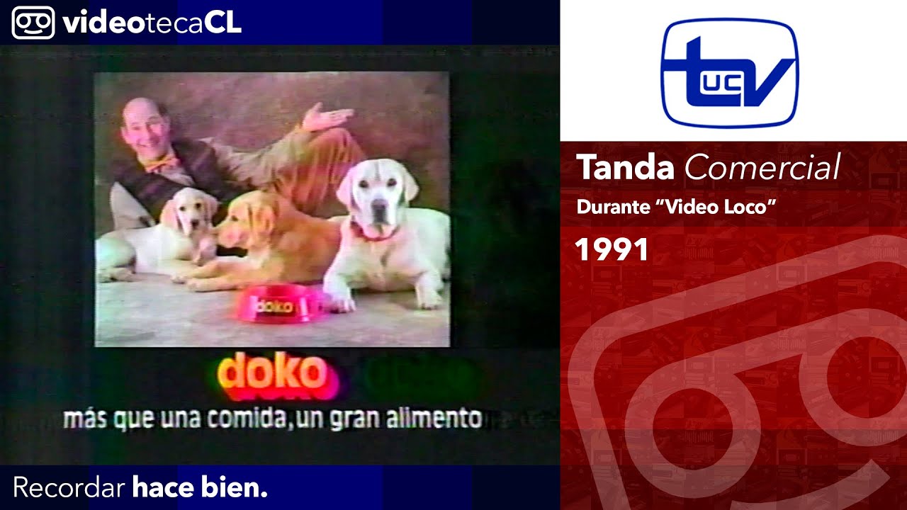 Tanda Comercial Canal 13 (1991) *INCOMPLETA*