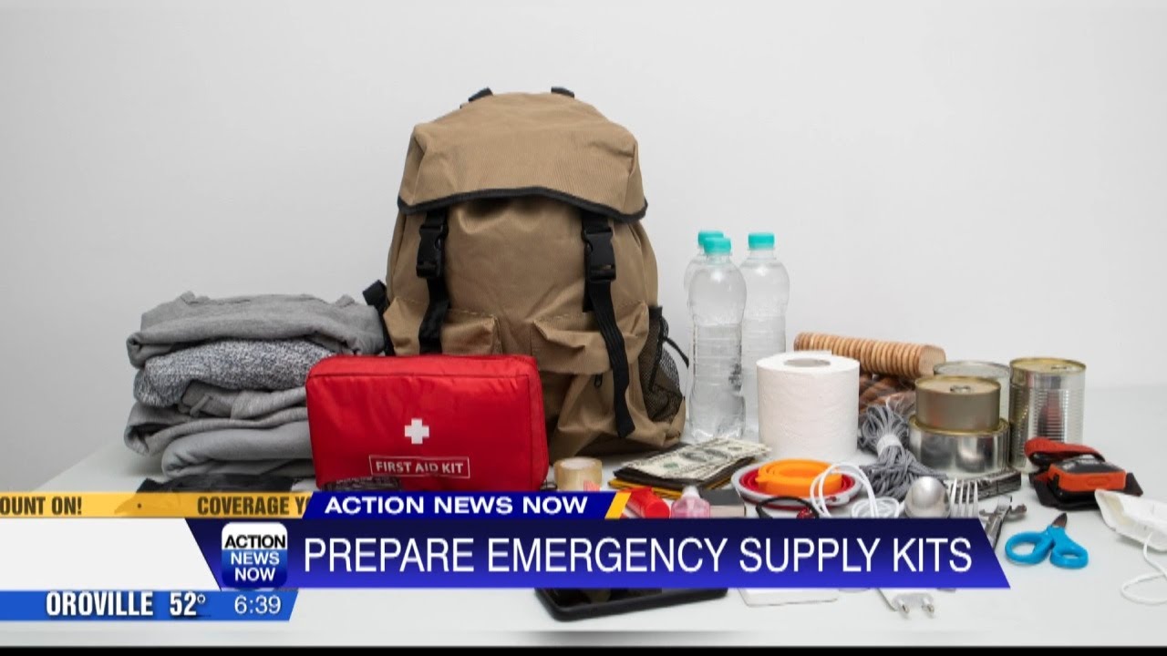 City of Redding reminds residents to have emergency supply kit ready