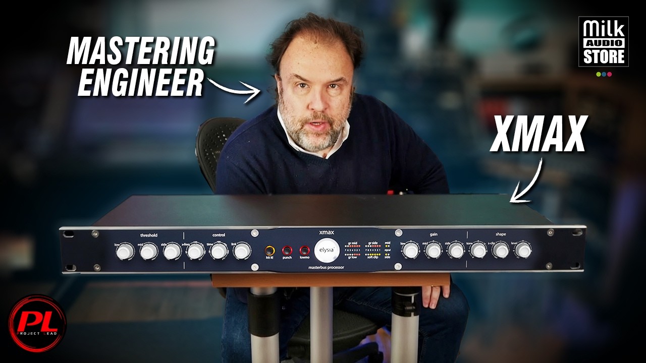 Elysia XMAX Masterbus Processor nelle mani di Francesco Donadel Campbell