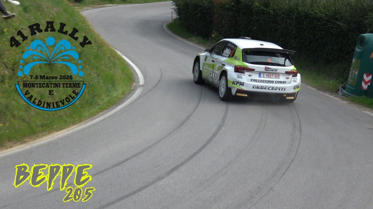 Rally Montecatini Terme e Valdinievole 2026 Pure Sound