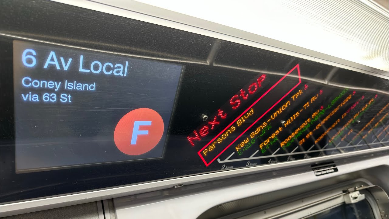 BMT Subway: R160B Siemens (F) Train Ride from Jamaica-179th St to Coney Island via Hillside Express