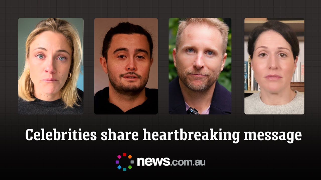 Australian celebrities make devastating plea