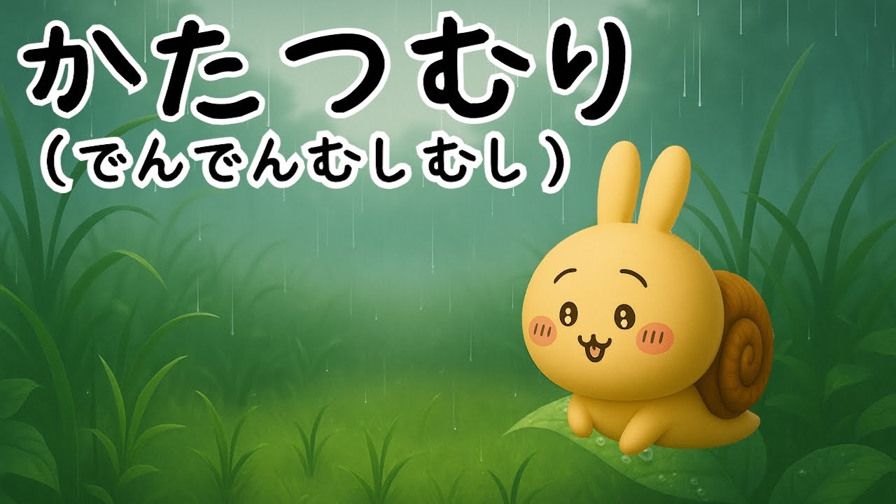 【ちいかわ】ハチワレ／かたつむり