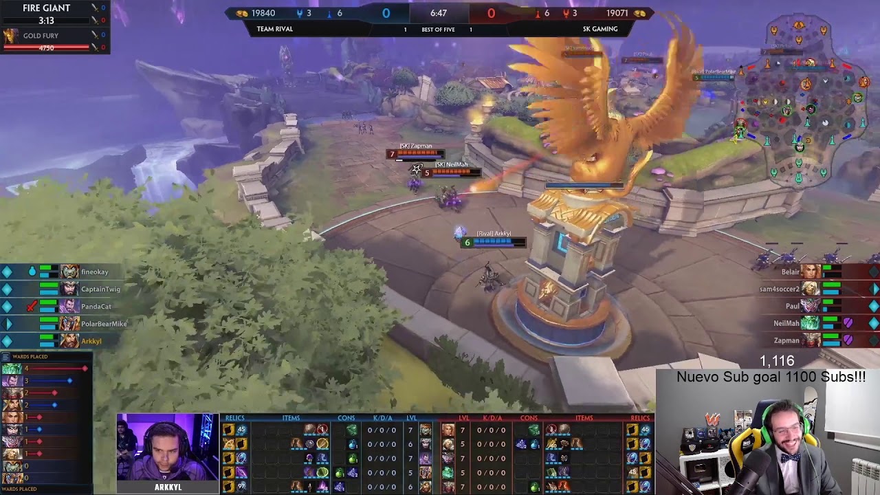 La partida mas EPICA del Mundial!! Rival vs SK Game 3 - Warchi - SWC 2020
