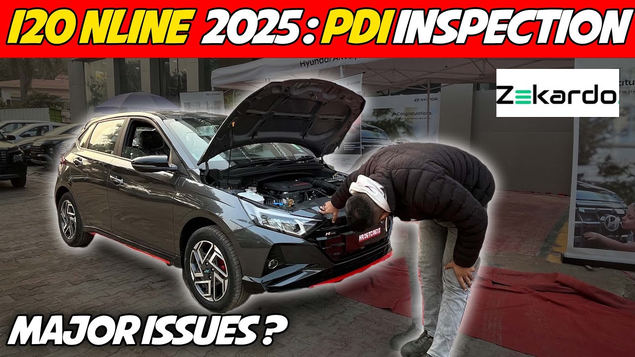 Pre Delivery Inspection by Zekardo😍| i20 N Line 2025🔥| Important Process before Delivery😮|TURBOHOUSE