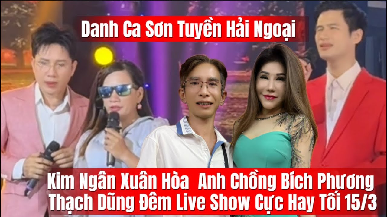 Xuân Hòa Cùng Ca Sĩ Danh Ca Sơn Tuyền Tại Đêm Liveshow Của Thạch Dũng Tại Sân Khấu Kim Thái Hoàng 