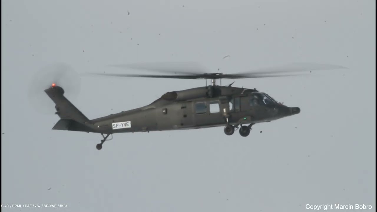 S-70i Black Hawk SP-YVE / #131/767 / First Flight / Philippine Air Force / EPML Mielec / 24.11.2025
