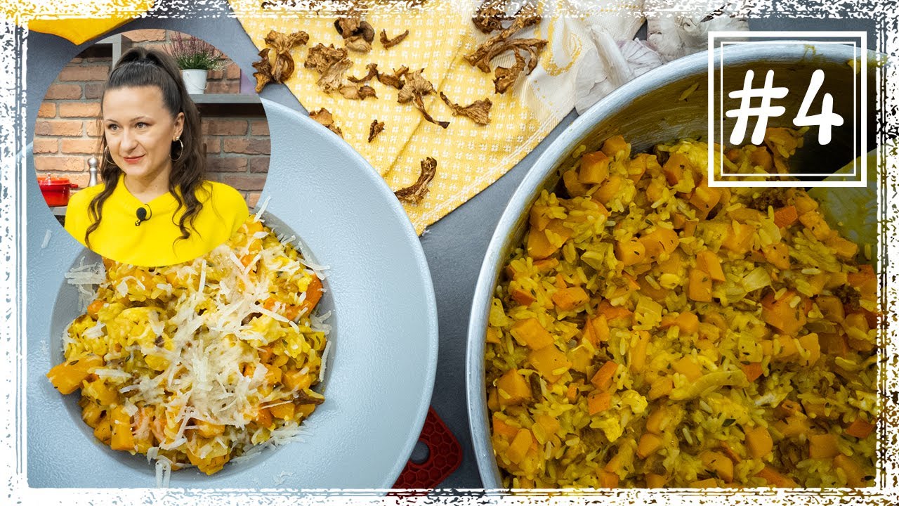 Dynia i Kurki na Randce: Przepis na Risotto, Które Rozpali Twoje Zmysły