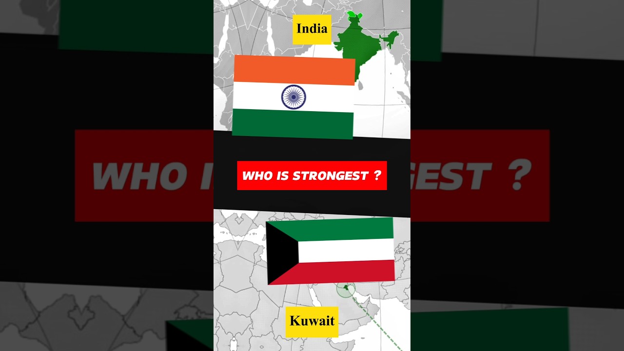 India 🇮🇳 vs Kuwait 🇰🇼 Comparison 2024 #youtubeshorts #comparison