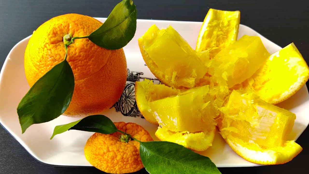 Вкуснейший апельсиновый десерт за 5 минут! Просто и вкусно!