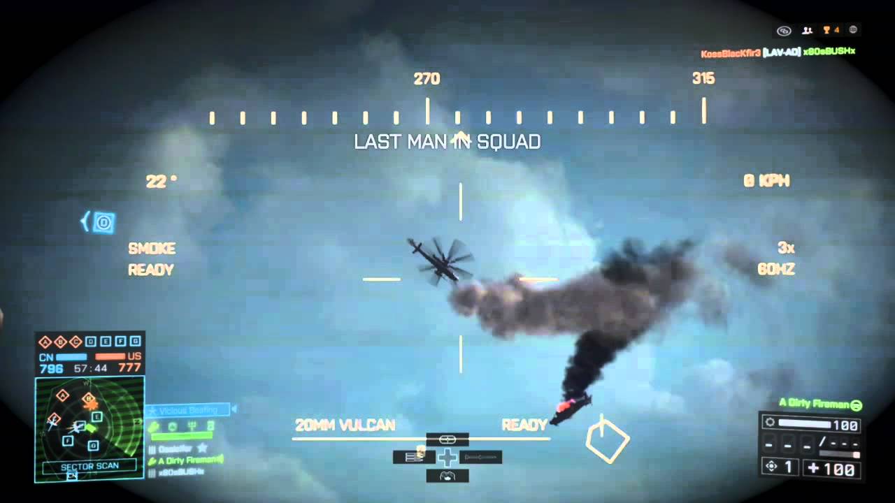 Anti Air Active Radar: Corn Manne bf4