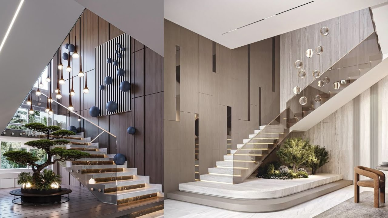 Latest and luxurious staircase wall design in 2025 | Home Decore | interior design |